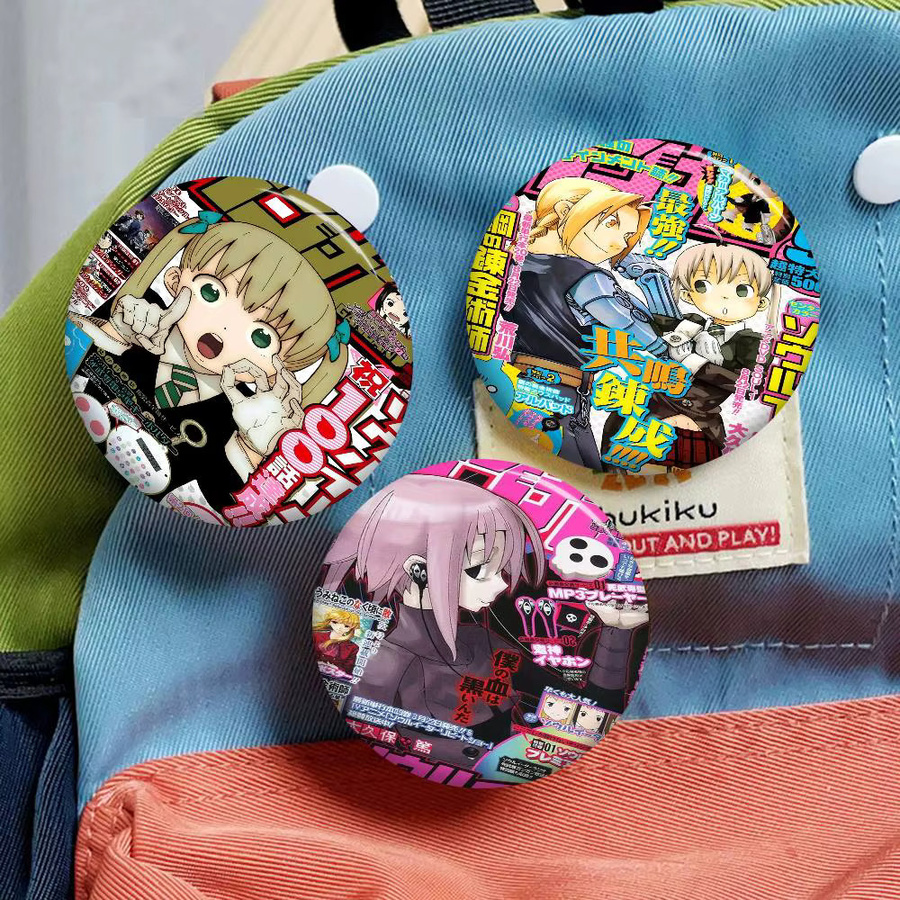 S-Soul E-Eater Anstecknadel, Unisex - Bild 3