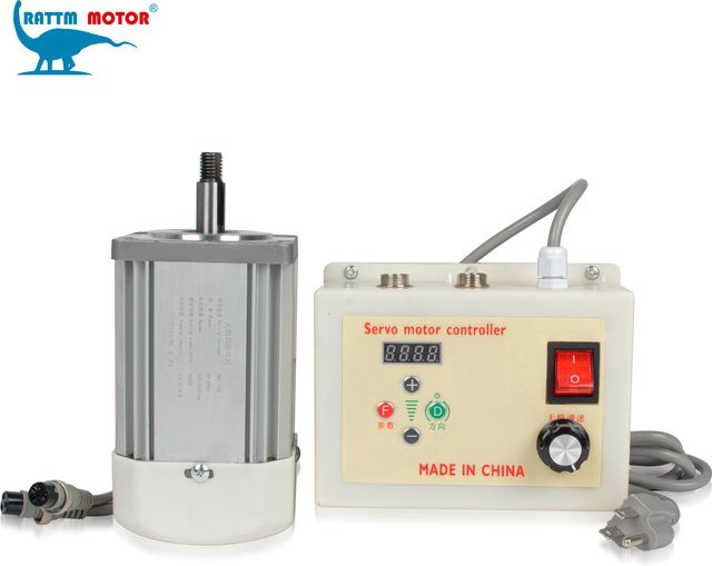 POWACE Bürstenloser Servomotor-Bausatz mit Gewindewelle für Drehmaschinen und Maschinen, 550W–2200W, 110V/220V AC - Bild 1