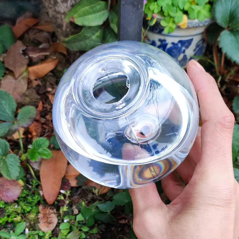 Shunmaii Automatisches Pflanzenbewässerungssystem mit Tropfbewässerung und Selbstbewässerungskugeln, 500 ml, transparent - Bild 2
