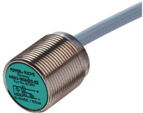 Pepperl+Fuchs Induktiver Sensor NBB5-18GM20-E2 087497 PNP bündig montierbar silber - Bild 1