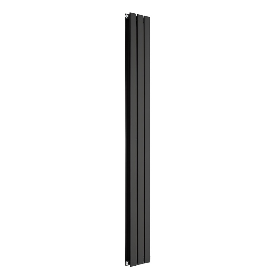 Hudson Reed Sterling Arlie Design-Heizkörper Vertikal in Schwarz, Höhe: 175 cm, Breite: 21 cm - Bild 1