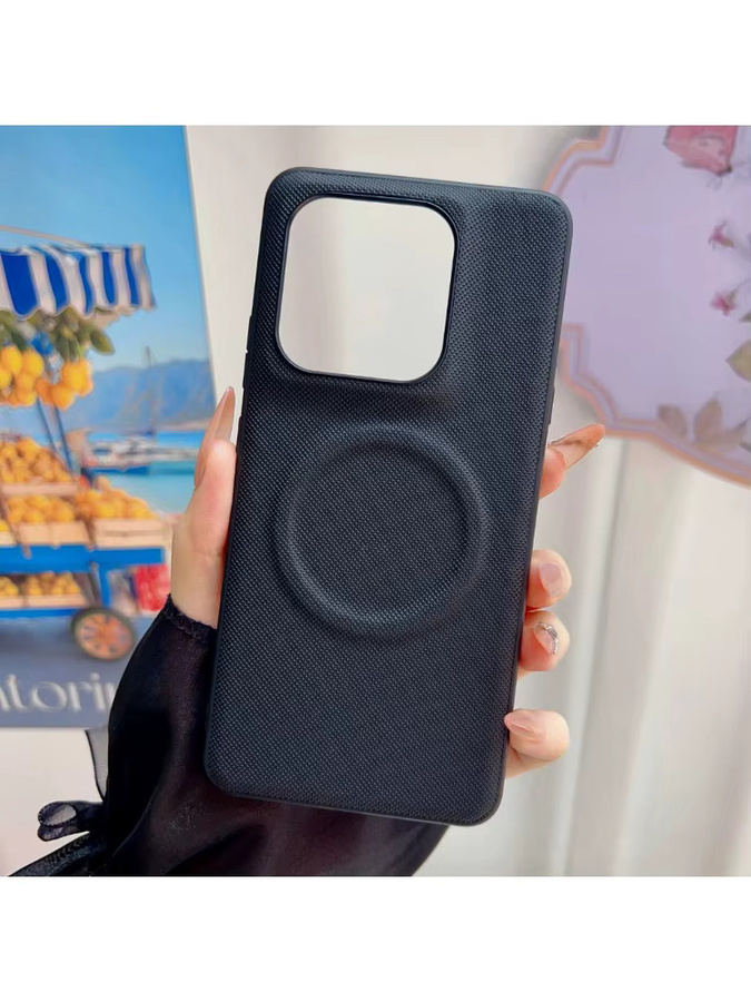 Luxuriöse Business-PU-Handyhülle mit Magnetverschluss und MagSafe-Kompatibilität für Motorola Moto Edge 70 Ultra in Schwarz - Bild 5