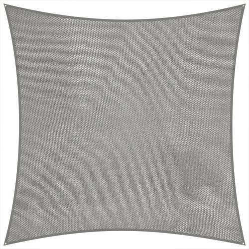 Schneider Schirme Sonnensegel Lanzarote quadratisch Silber, B/T: 360 x 360 cm - Bild 3