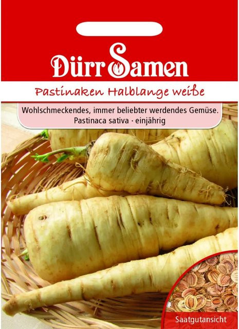 Dürr Pastinaken Saatgut halblange weiße Gemüse-Samen 400 g - Bild 1