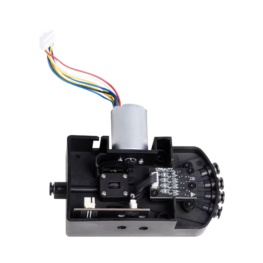 Creality CFS Tretlager Fünf-Wege-Kit mit Brushless Motor für K2 Plus CFS Original 3D-Drucker, Schwarz - Bild 2