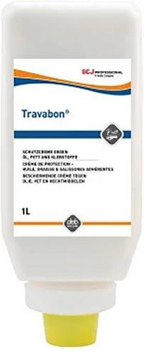S.C. Johnson Travabon Hautschutzcreme, 1000 ml, silikonfrei - Bild 1
