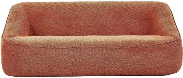 Kireba Sofa in Terracotta ohne Schlafmöglichkeit mit Stoffbezug, Breite: 203 cm, Höhe: 103 cm, Tiefe: 74 cm - Bild 1