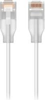 Ubiquiti UniFi Etherlighting Cat.6 Patch Kabel mit RJ45 Stecker in Weiß und Transparent - Bild 1