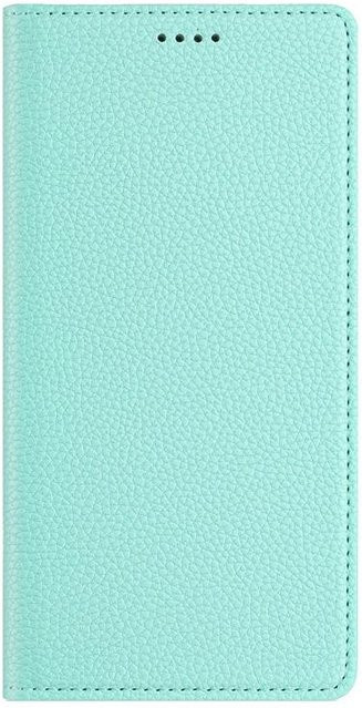 Leder-Handyhülle mit Kartenfach und Flip-Cover für iPhone Modelle in Minze und Grün - Bild 1