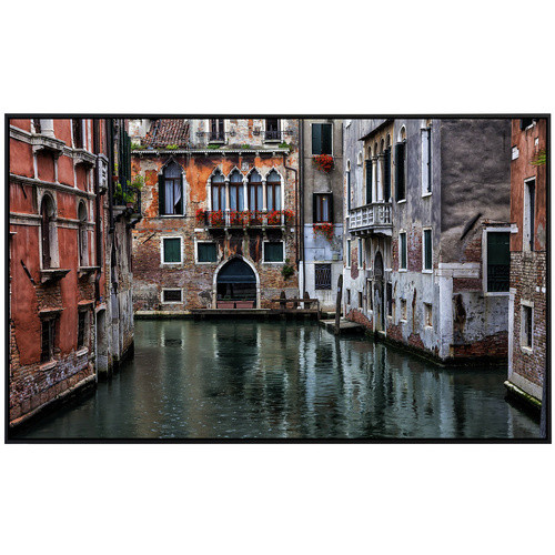 papermoon Infrarotheizung EcoHeat Venedig Häuser mit Matt-Effekt in Bunt, App-Steuerung und Überhitzungsschutz - Bild 2