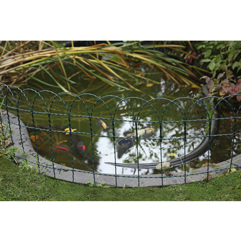 FLORAWORLD Ziergeflecht aus Stahl in Grün, H: 120 cm, L: 2500 cm - Bild 3