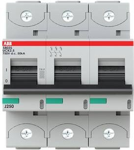 ABB S803S-UCK2.5 Leitungsschutzschalter 2,5A 750V Grau - Bild 1