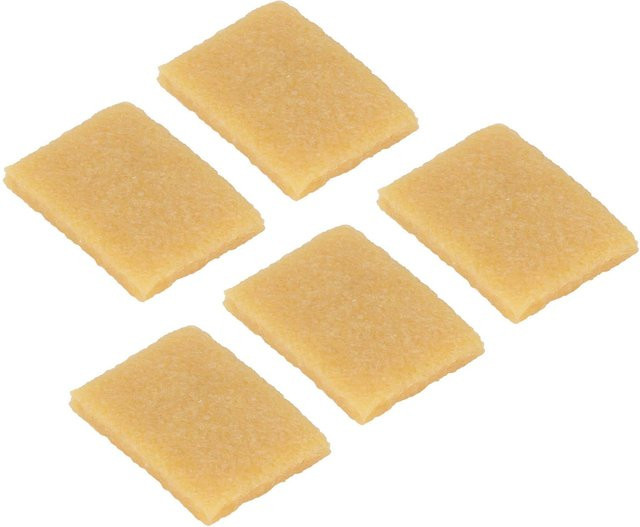 22 Stück Kleberadierer von Shoemst aus Naturkautschuk, gelb, quadratisch, B: 7 cm, T: 5,1 cm - Bild 1
