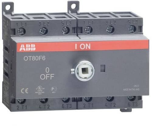 ABB OT80F6 Lasttrennschalter 6polig grau 1SCA105427R1001 - Bild 1