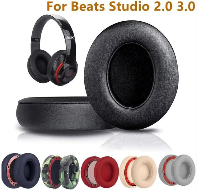 Beats Ersatz-Ohrpolster für Studio 3 und Studio 2 Kopfhörer in Schwarz - Bild 1