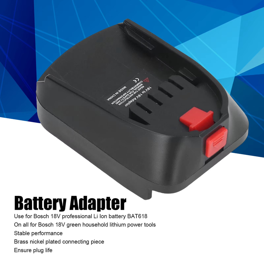 Bosch BOSB18C Batterieadapter Konverter für 18V Li-Ionen-Batterien in Schwarz - Bild 2