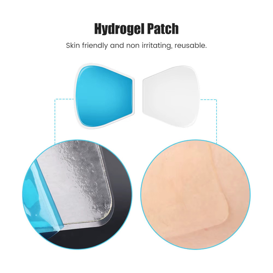 SUOLAER Gel-Pads für EMS Nackenmassagegerät und Hüfttrainer - Bild 2