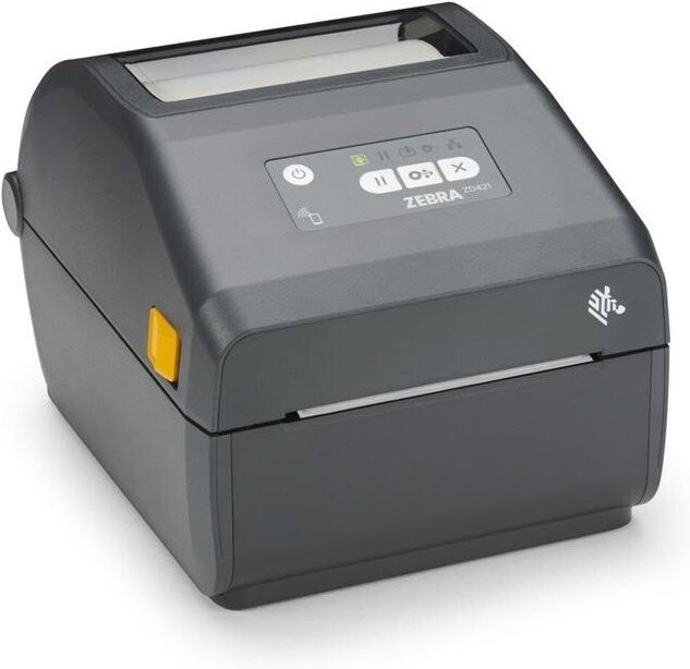 Zebra ZD421t Etikettendrucker Thermotransfer 300 dpi mit USB, Bluetooth und NFC in Grau - Bild 1