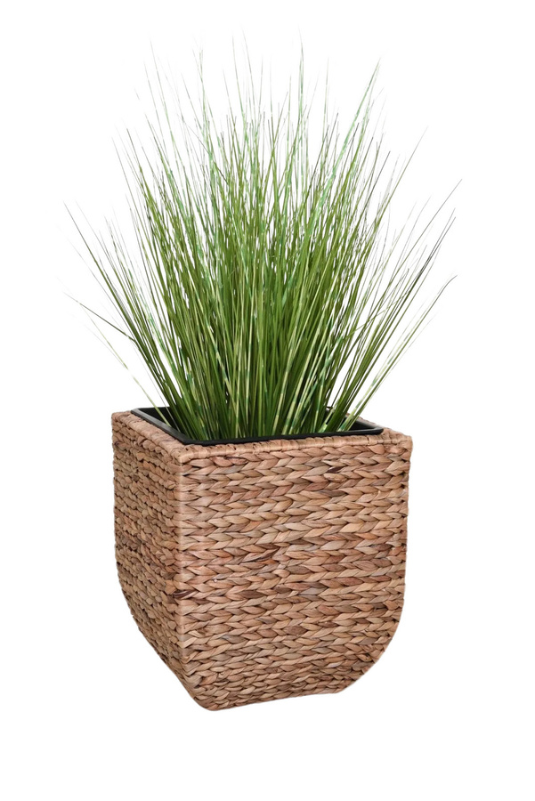 Pflanzkübel Semina von Aplanta in Rattan-Optik, Beige/Braun, B/T/H: 35 x 35 x 40 cm - Bild 2
