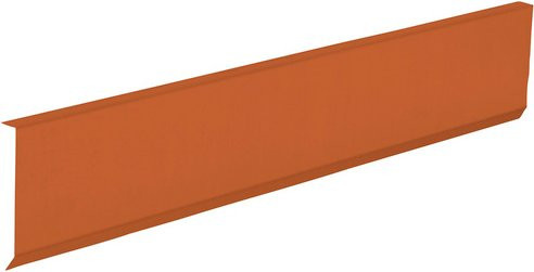 Sarei Kappleiste aus Aluminium in Ziegelrot, B/H: 55 x 2000 mm - Bild 1