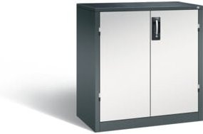 C+P Werkzeugschrank Acurado aus Stahl, Front Lichtgrau, Korpus Anthrazitgrau, H x B x T: 100 x 93 x 50 cm - Bild 1