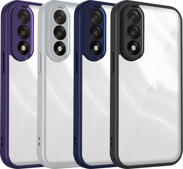 OnePlus Nord 5 5G Hülle aus Silikon, stoßfestes Luftkissen-Design, transparent matt - Bild 1