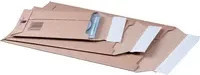 smartboxpro CD/DVD Versandtasche aus Wellpappe, braun, B: 15 cm, H: 25 cm - Bild 1