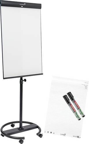 Legamaster Mobiles Flipchart SKETCH PRO Whiteboard in Anthrazit und Weiß, höhenverstellbar, B: 68,0 cm, H: 205,0 cm, T: 64,0 cm - Bild 1