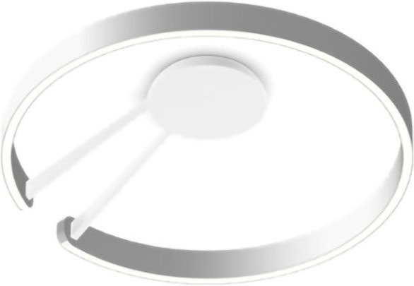 Occhio Mito aura 60 LED-Wand- und Deckenleuchte in Weiß matt und Silber matt mit dimmbarer Lichtfarbe von 2700K bis 4000K - Bild 1