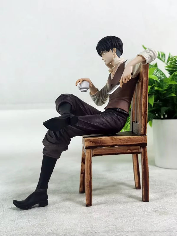 Bandai Attack On Titan Anime Figur Captain Levi Ackerman mehrfarbig Höhe: 18 cm - Bild 7
