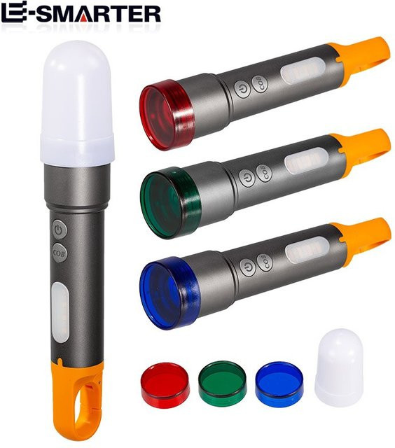 ESMARTER Tragbare USB-Taschenlampe für Outdoor-Camping mit omnidirektionaler Beleuchtung - Bild 1