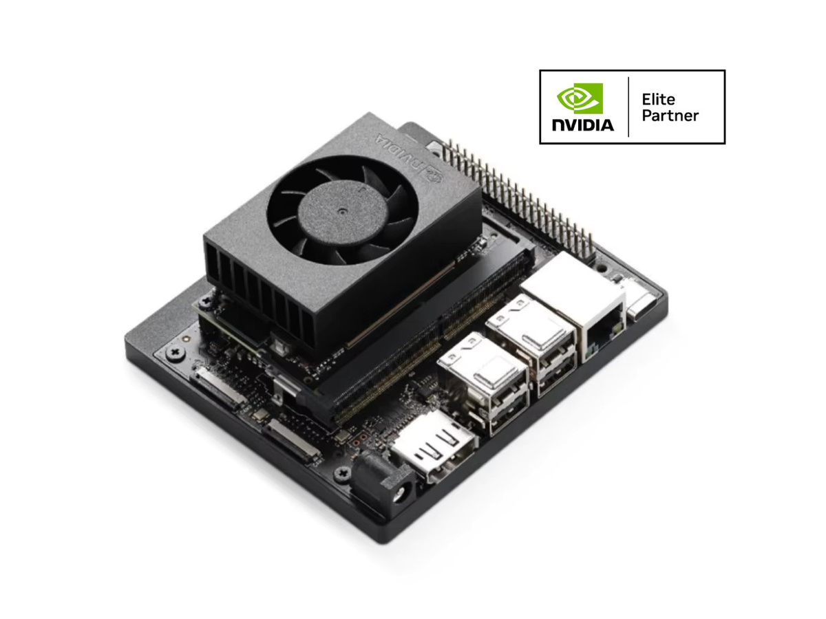 NVIDIA Jetson Orin Nano Super Developer Kit mit 8 GB RAM und 67 TOPS AI Performance, inklusive WiFi und USB 3.2 Gen 2 Port für M.2 NVMe SSD - Bild 2