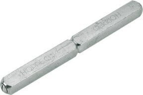 Hoppe Anti-Panik-Stift FSAP 4-KT mit 9mm Lauf und 114mm Länge, silber galvanisiert mit geteilter Nuss - Bild 1