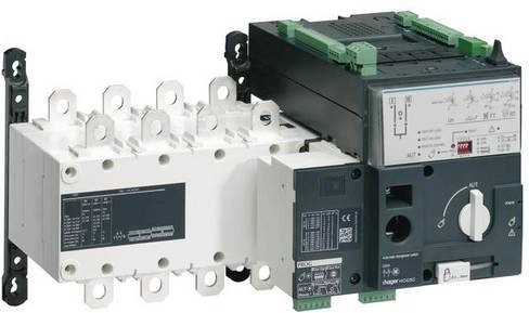Hager Lastumschalter HIC463G 4polig 1250A 415V multicolor - Bild 1