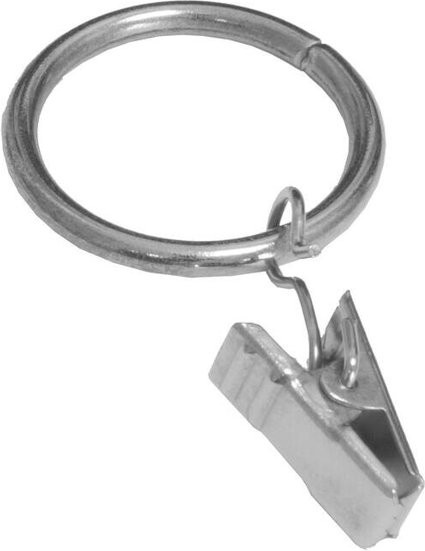 Boviva Ringe mit Klammer in Silber aus Metall - Bild 1