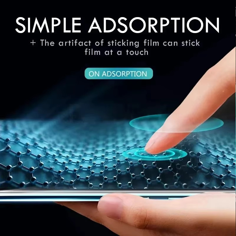 5er Pack Hydrogel Display Schutzfolien für Motorola Edge 50 40 30 Ultra Plus 60 Fusion und Moto G75 G55 G85 G84 G45 G35 G14 in Transparent - Bild 5