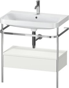 Duravit Möbelwaschtisch-Kombi Happy D.2 Plus in Weiß, B: 77,5 cm, T: 49 cm - Bild 1
