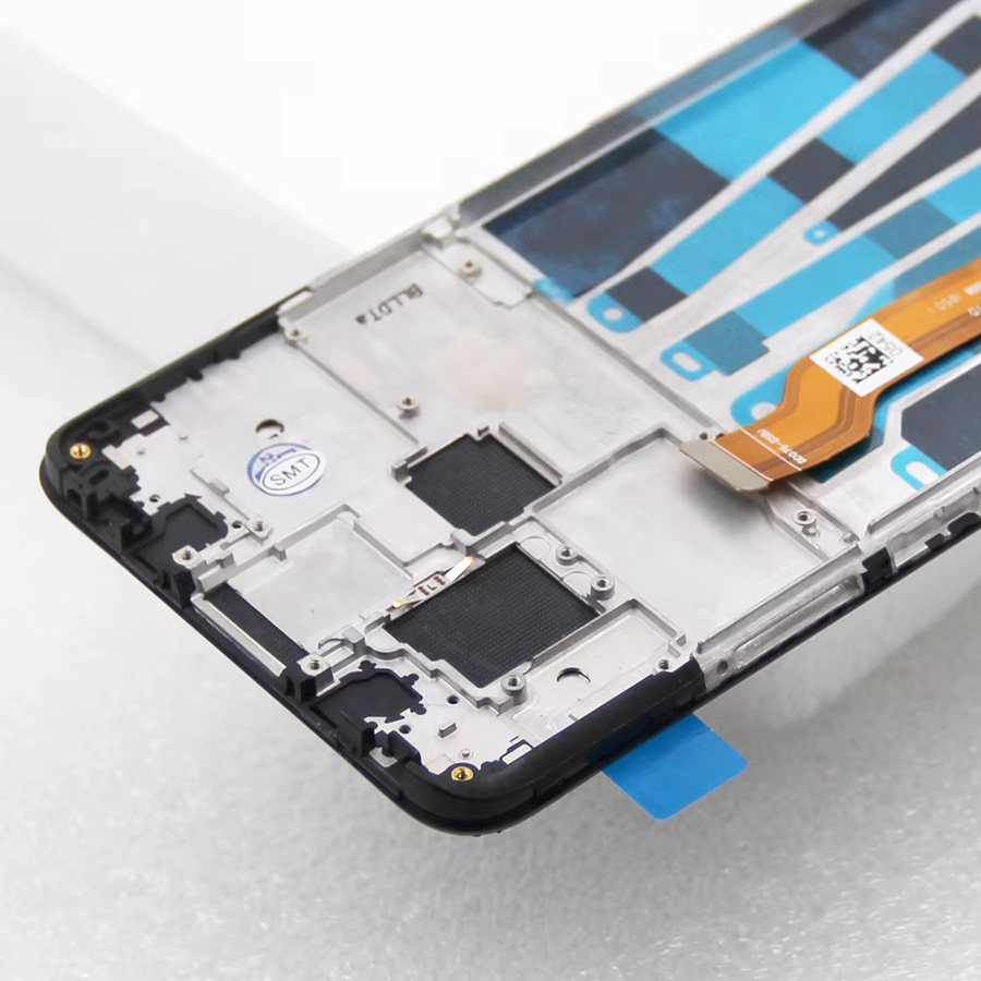 OPPO F11 F 11 LCD Display Touchscreen mit Rahmen und Digitizer Montage in Schwarz, 6,53 Zoll, kompatibel mit OPPO F11 Pro CPH1969 - Bild 3