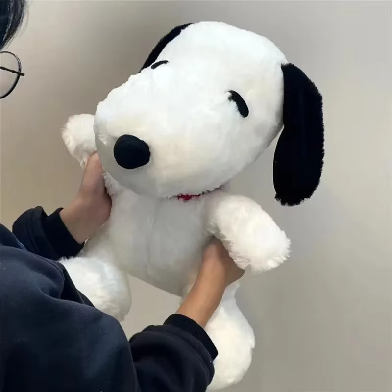 Bandai Snoopy Plüschtier Kissen, 27cm, Weiß - Bild 2