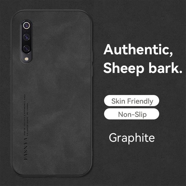 Lammleder Handyhülle für Xiaomi Mi 8 9 10 10T Lite SE Pro A3 A1 A2 9T Note 10 Mix 2s 3 4 5G in verschiedenen Farben - Bild 1