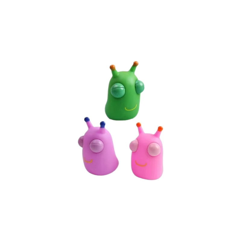 WOHLTAO Grüner Wurm-Quetschspielzeuge, Fidget-Spielzeug, 1-5 Stück - Bild 3