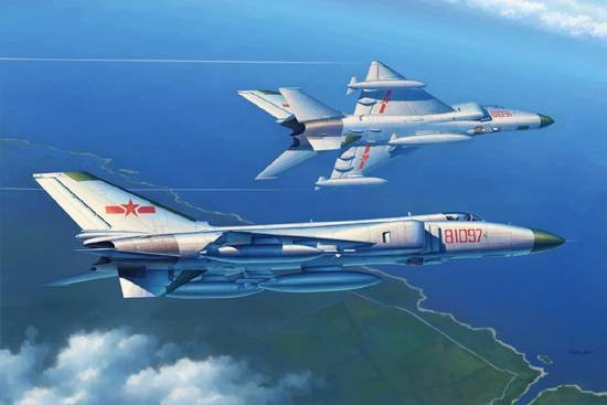 Trumpeter PLA J-8IIB fighter, Modell, 1:48, Grau - Bild 1