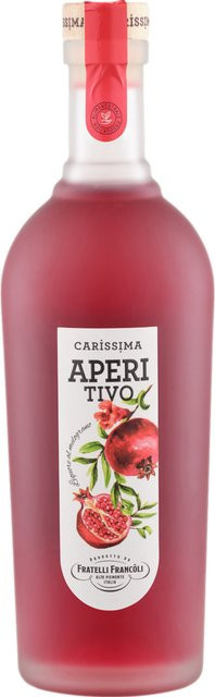 Destille Francoli Carissima Granatapfel & Sauerkirsch Aperitif, Italien, 0,7 l, 16% Vol. - Bild 1