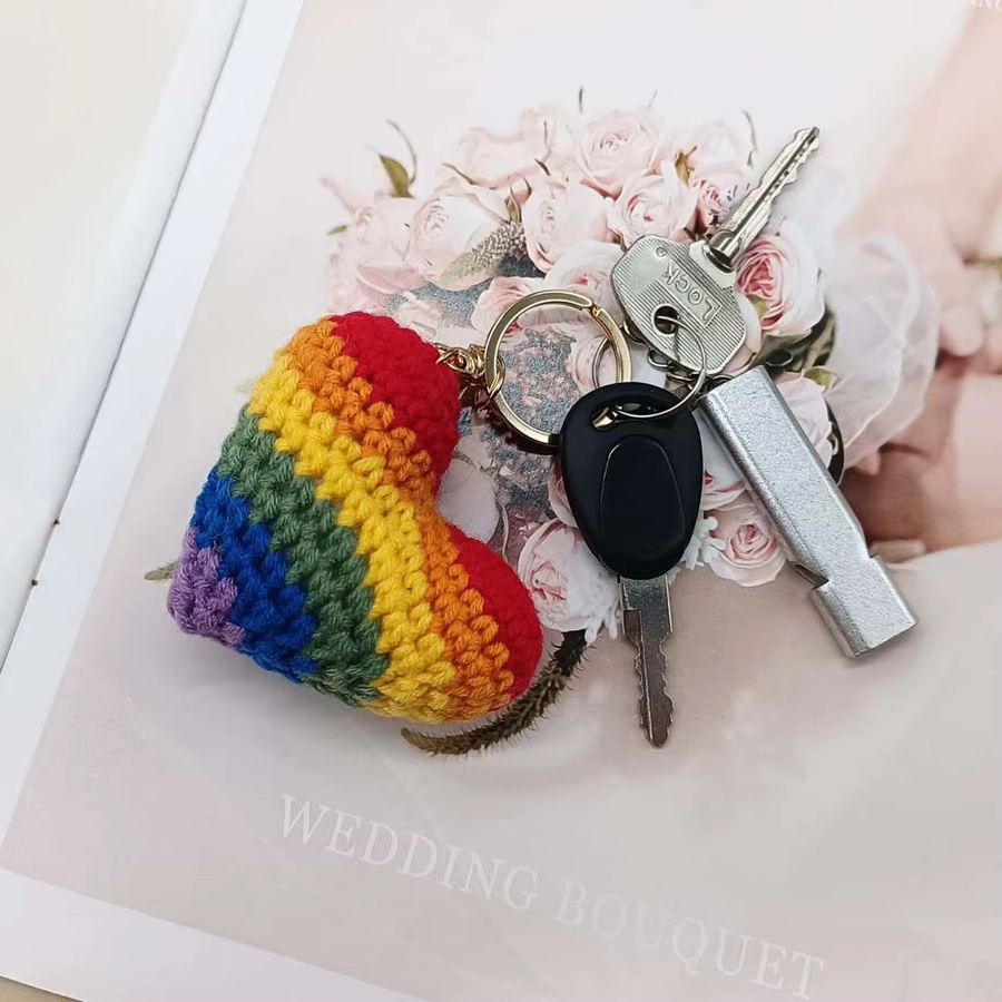 NYXIA Charm, Herz, Kleeblatt, Bunt, Unisex - Bild 2