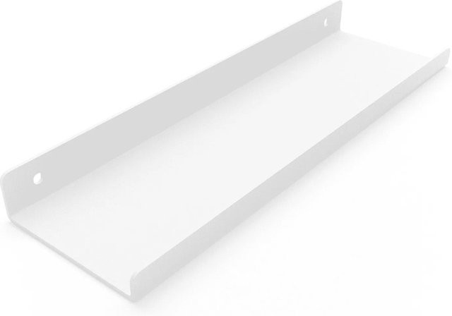HEVVA Regalleiste MARSEILLE aus Metall in Weiß, Breite: 30 cm - Bild 1