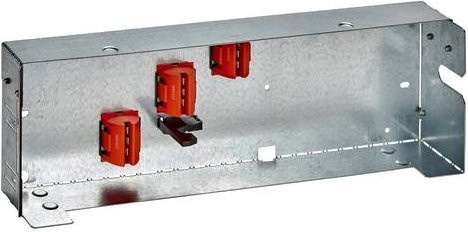 Schneider Electric PrismaSeT-P DECO Steckeinsatz fester Teil ComPacT NSX400-630 3polig in Silber, Höhe: 3.5 Module - Bild 1
