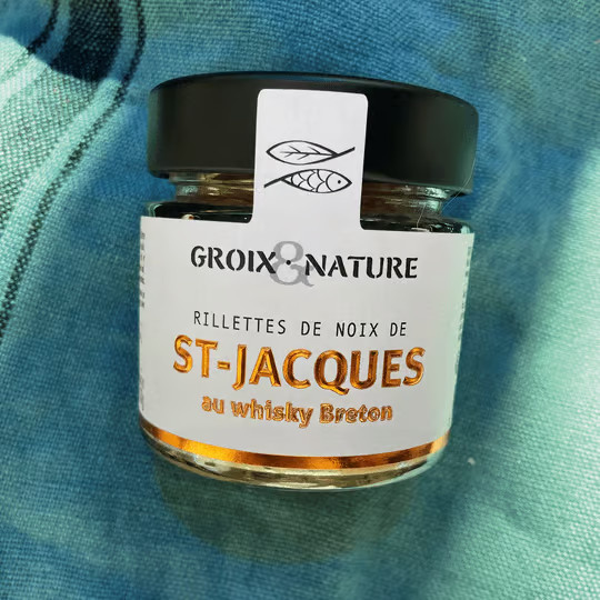 Groix&Nature Rillettes de Noix de St-Jacques mit Whisky 100 g - Bild 2