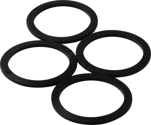 KÖRO TPE-Ring für 40 mm Siphons, Farbe: Schwarz, B/T/H: 45 x 36 x 2 mm, 4er-Pack - Bild 1