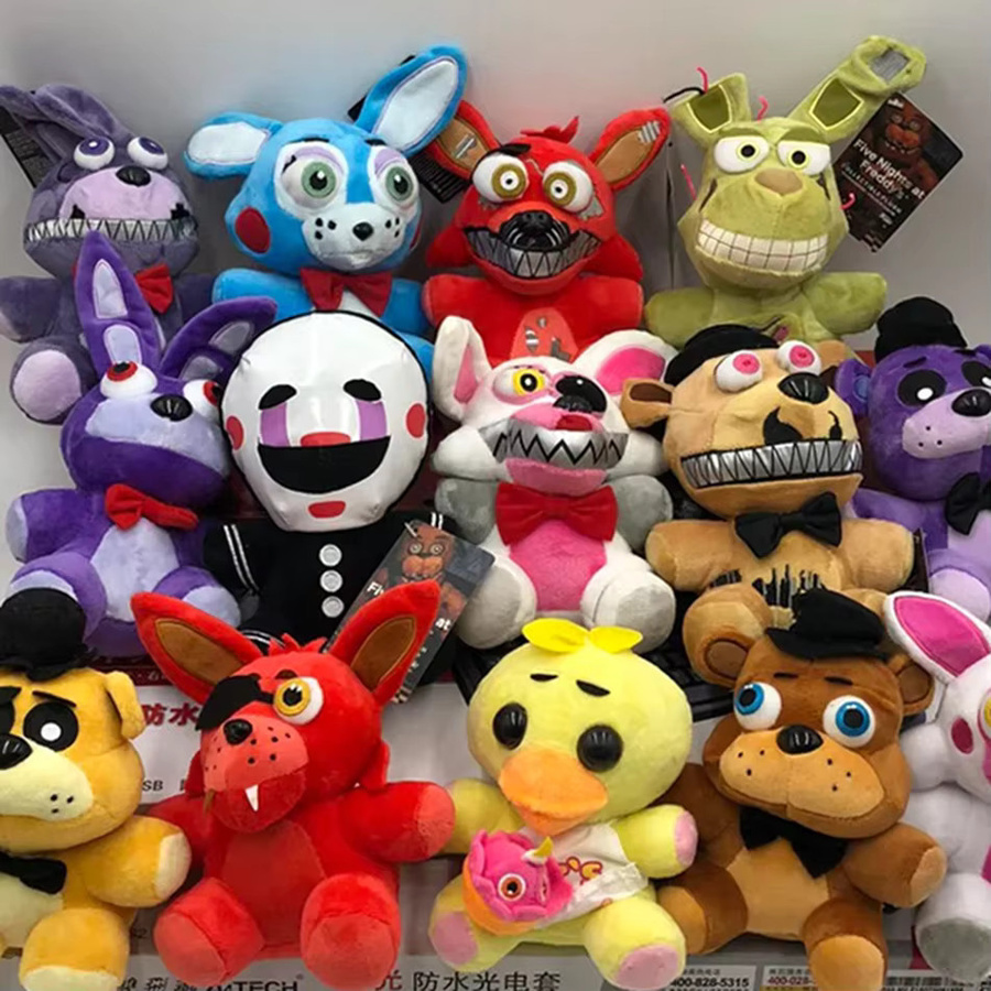 Fazbear Freddy Plüschfigur, 25cm, Stoffpuppen, Bunt / Mehrfarbig - Bild 2