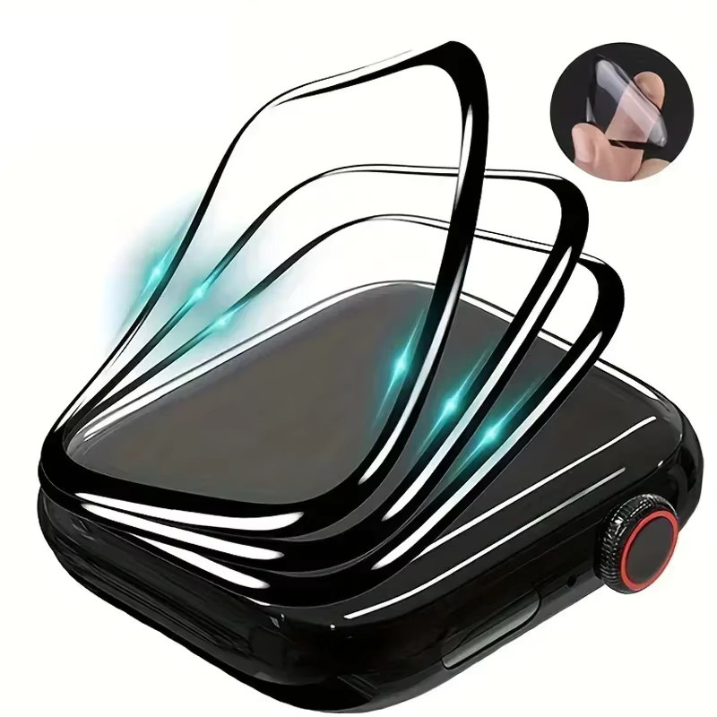 Apple Displayschutzfolie, Silikon, transparent, Unisex - Bild 3